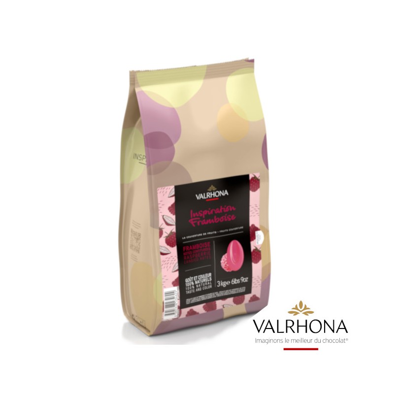 Inspiration Hallon 200g Chokladpellets