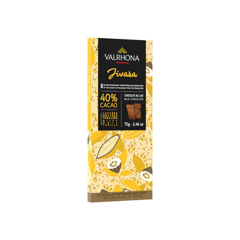 Jivara lait, Ljus 40%  70 gr kaka