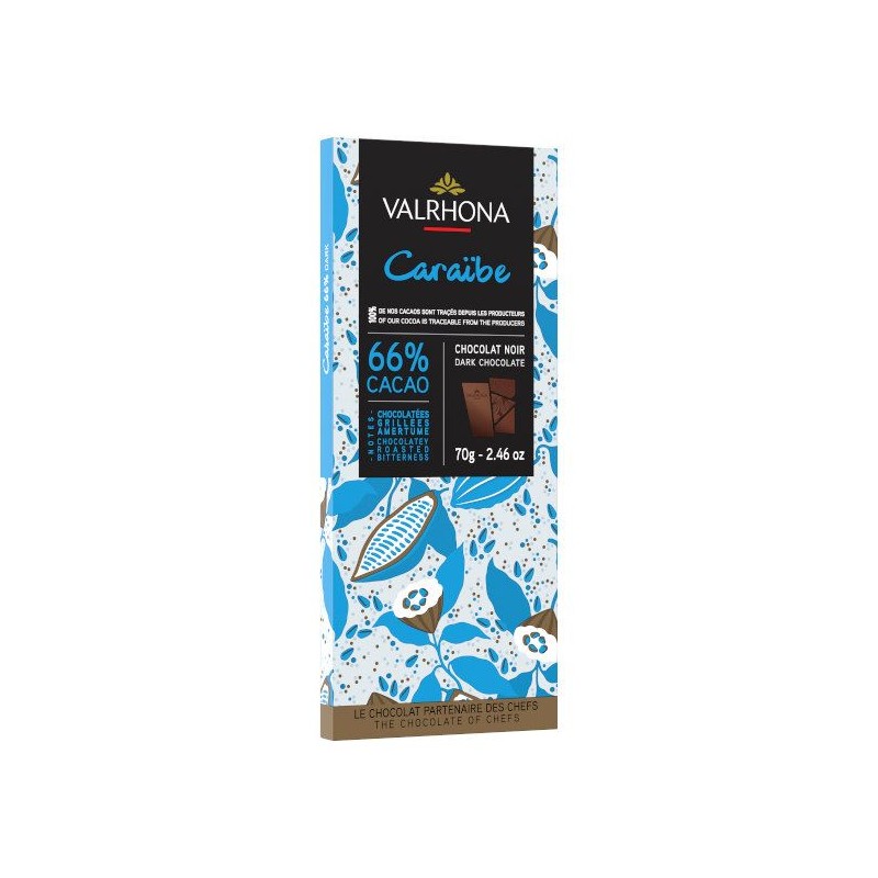 Caraibe 66% 70 gr kaka
