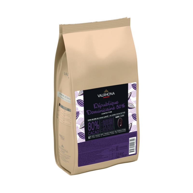 République Dominicaine 80% Couvertyr 200 gram Pellets