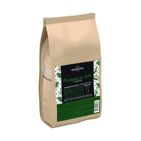 Madagaskar 80% Couvertyr 200 gram Pellets